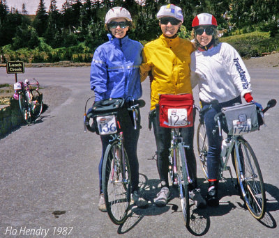 ALA TransAmerican Bicycle Trek 1987