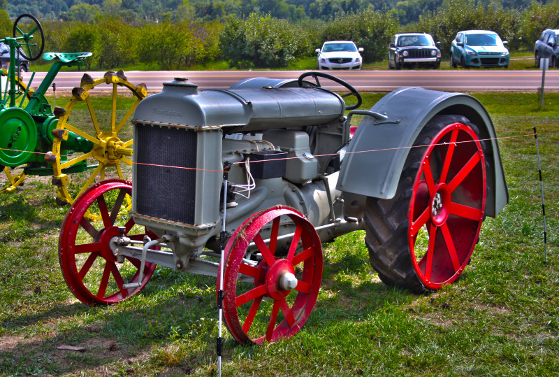 Flaunting the Red Wheels