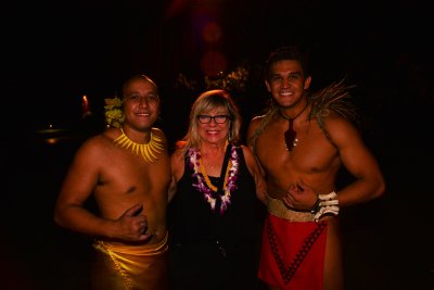 Sis-in Law and hunky Hawaiians