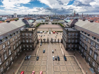 View from Christiansborg Tower