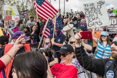 NRA Counter Protest