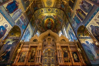 Icon Screen of the Church of Spilled Blood