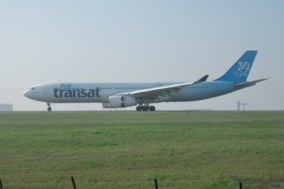 Air Transat Airbus A330-300 C-GKTS '30 years livery'