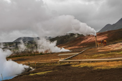ICELAND : Steaming land