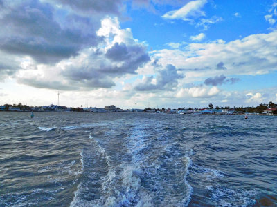 Leaving Belize City for the long ride back to the ship