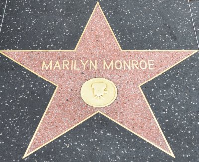 I had to pick one star to shoot, so I chose Marilyn's