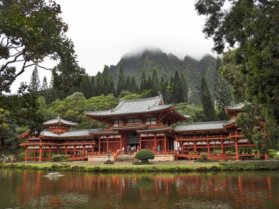 The Byodo-In Temple on Oahu