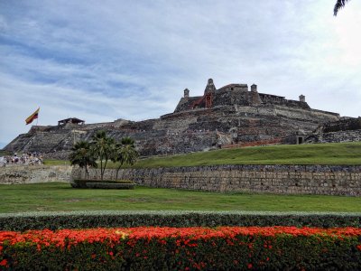 The massive Fortress of San Felipe has protected Cartagena for nearly 500 years