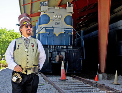 Steampunk St Louis: Museum of Transportation, St. Louis MO June2017