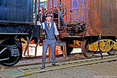 Steampunk St Louis: Museum of Transportation, St. Louis MO June2017