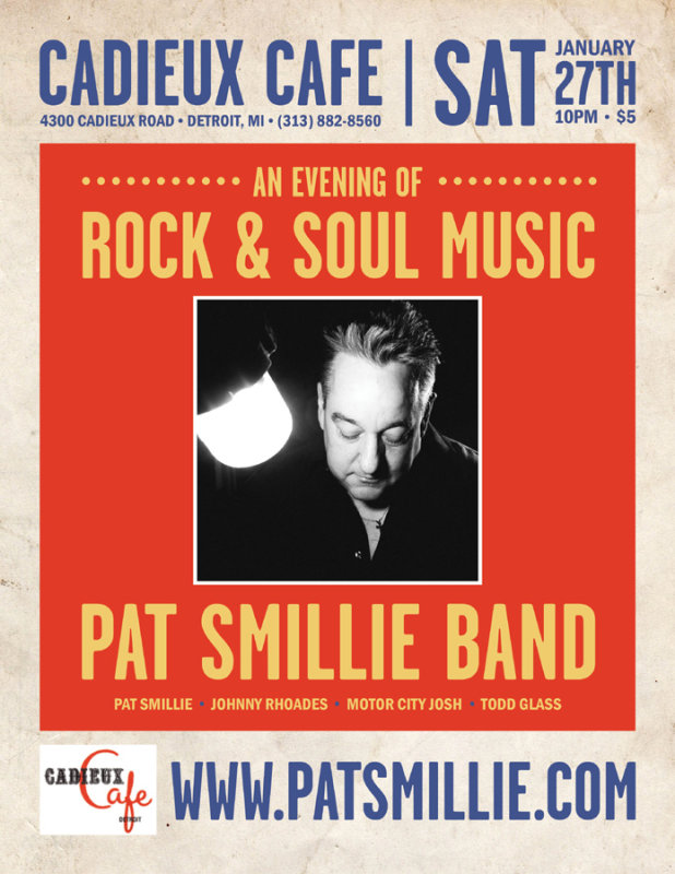Pat Smillie Promo Poster