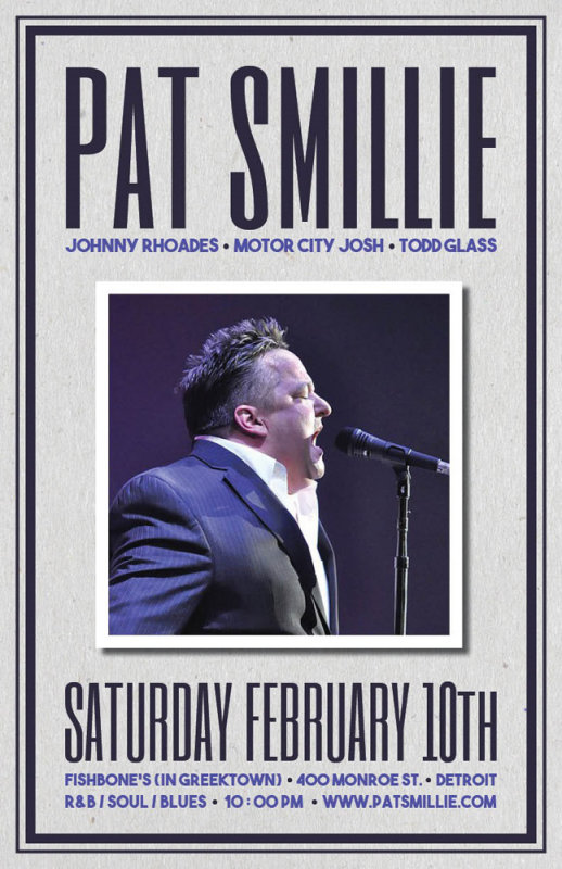 Pat Smillie Promo Poster
