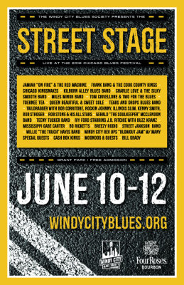 Windy City Blues Society Promo Poster