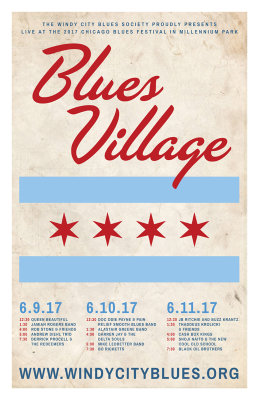 Windy City Blues Society Promo Poster