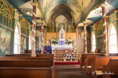 St-Benedict Catholic Church ou The painted Church