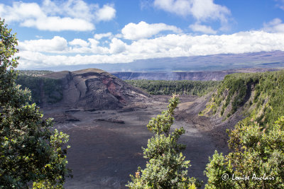 La caldera vu par Devastation Trail