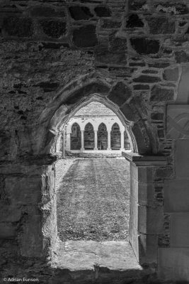 Iona Abbey Cloister Window