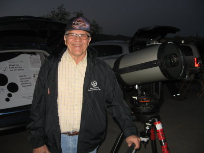 Grant Klassen with his tricked out Celestron Evolution 9.25