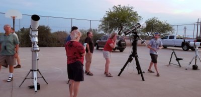 was the hit of the event, providing exquisite views of Jupiter, for the money.