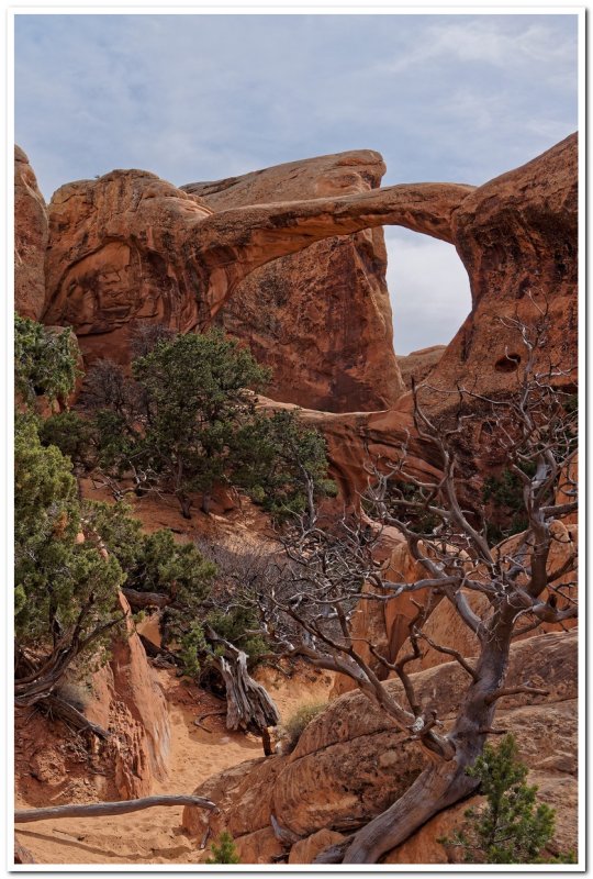Arches NP, Top of Double O Arch