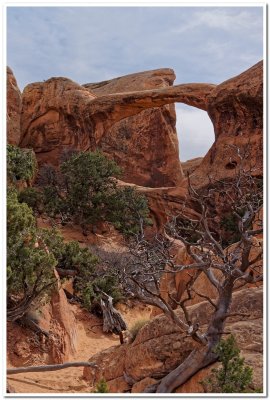 Arches NP, Top of Double O Arch