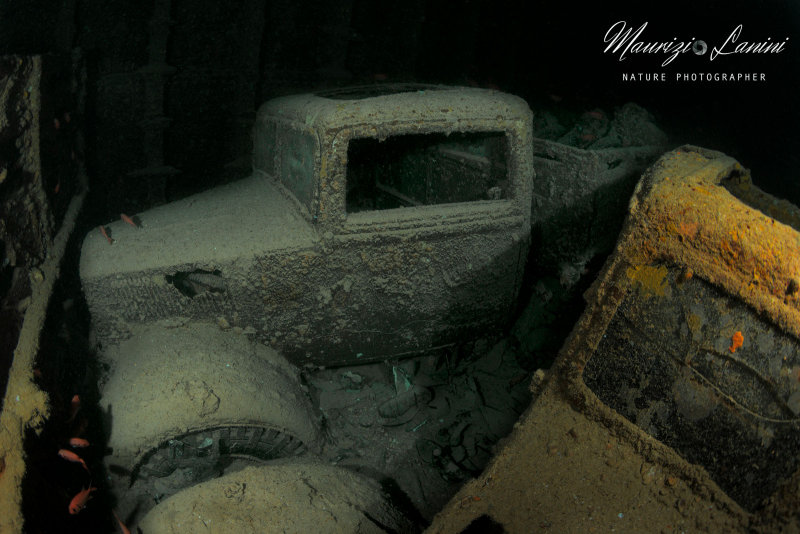 Le stive del relitto del S.S.Thistlegorm , The holds of S.S.Thistlegorm wreck