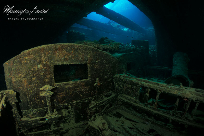 Le stive del relitto del S.S.Thistlegorm , The holds of S.S.Thistlegorm wreck