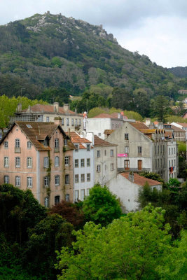 Sintra, View from Correnteza Garden