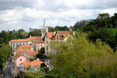 Sintra, Town Hall from Volta Duche