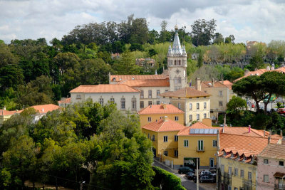 Sintra, Town Hall from the National Palace