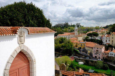 Sintra, view from the National Palace