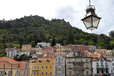 Sintra center from the Palace