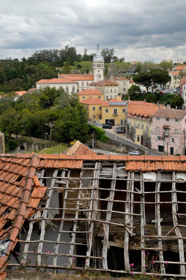 Sintra, Town Hall (on the background)