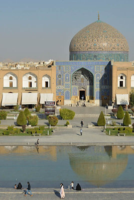 Esfahan, Masjed-e Sheikh Lotfollah from Ali Qapu Palace