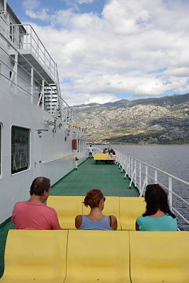 Ferry from Stinica to Misnjak