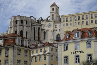 Carmo Convent from Rossio