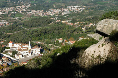 View from Castle of the Moors