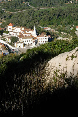 View from Castle of the Moors