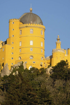 Pena Palace from Chalet of Condessa D' Edla garden