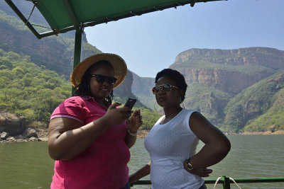 Blyde River Canyon Nature Reserve, boat trip