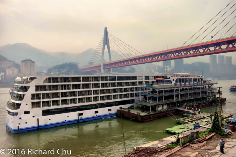 Disembarking Chongqing