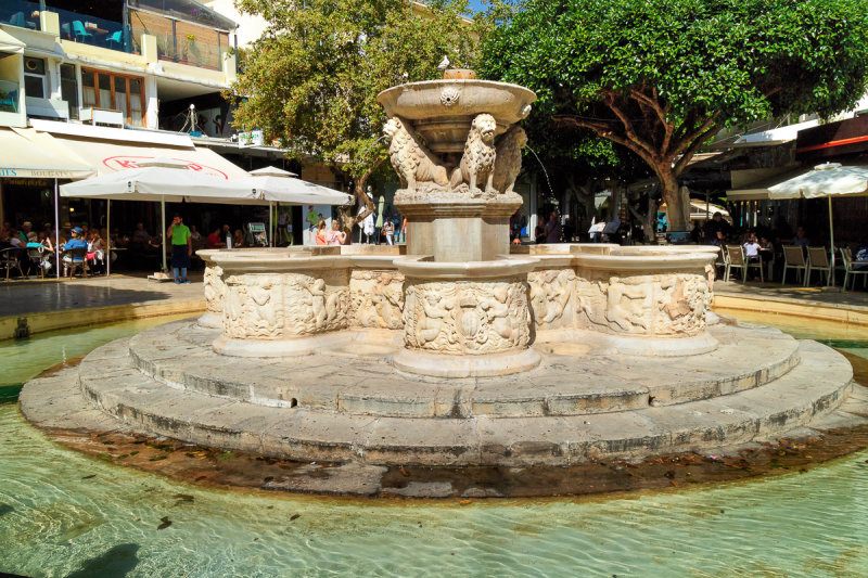 Morosini Fountain, Iraklio, Crete