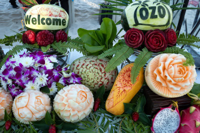 Beautifully Carved Fruits