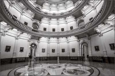 Texas State Capital Building-1 BW