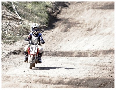 8 Years Old, Motocross