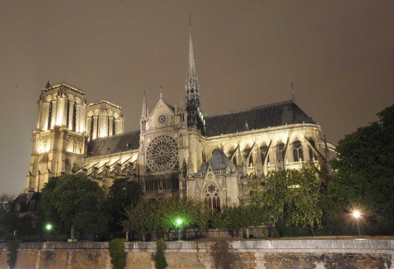 Notre Dame by Night