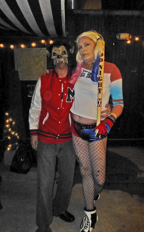 Teen Wolf & Harley Quinn Monday Night