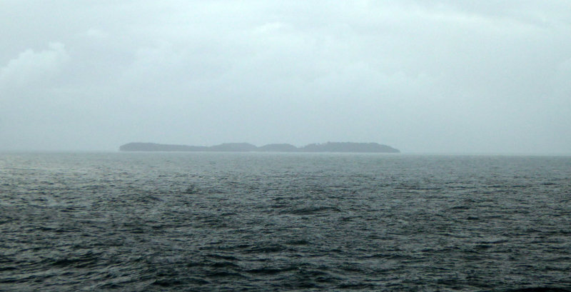 First look at Devils Island surrounded by Fog