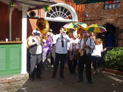 Brass Band at Pat O'Brien's on Thursday