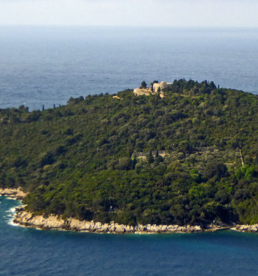 Fort Royal built by the French (1806-35) on Lokrum Island, Croatia